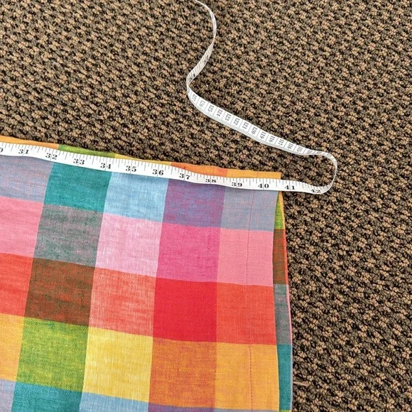 NWT Boden plaid pants 6 petite - Picture 4 of 5